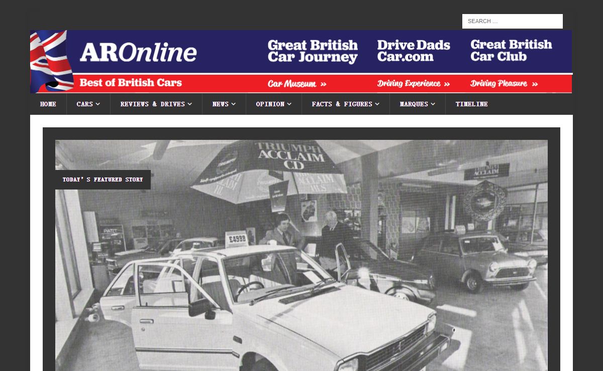 AROnline: The best of british cars - from Austin to Wolseley