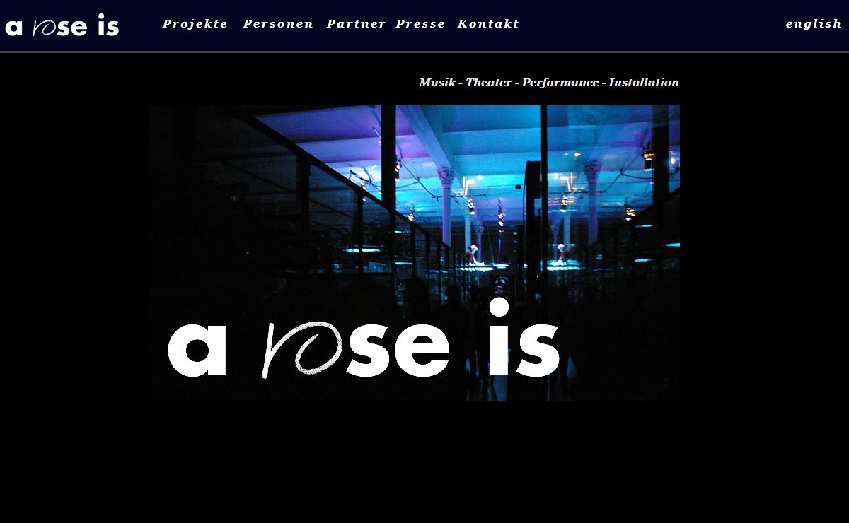 a rose is