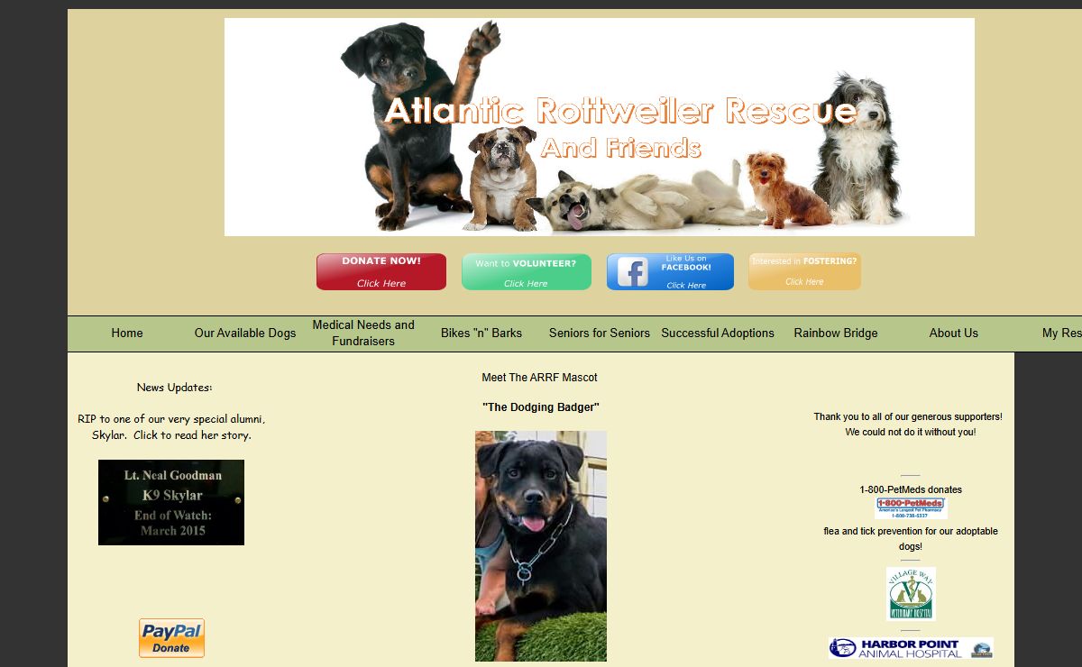 <Atlantic Rottweiler Rescue Foundation/>