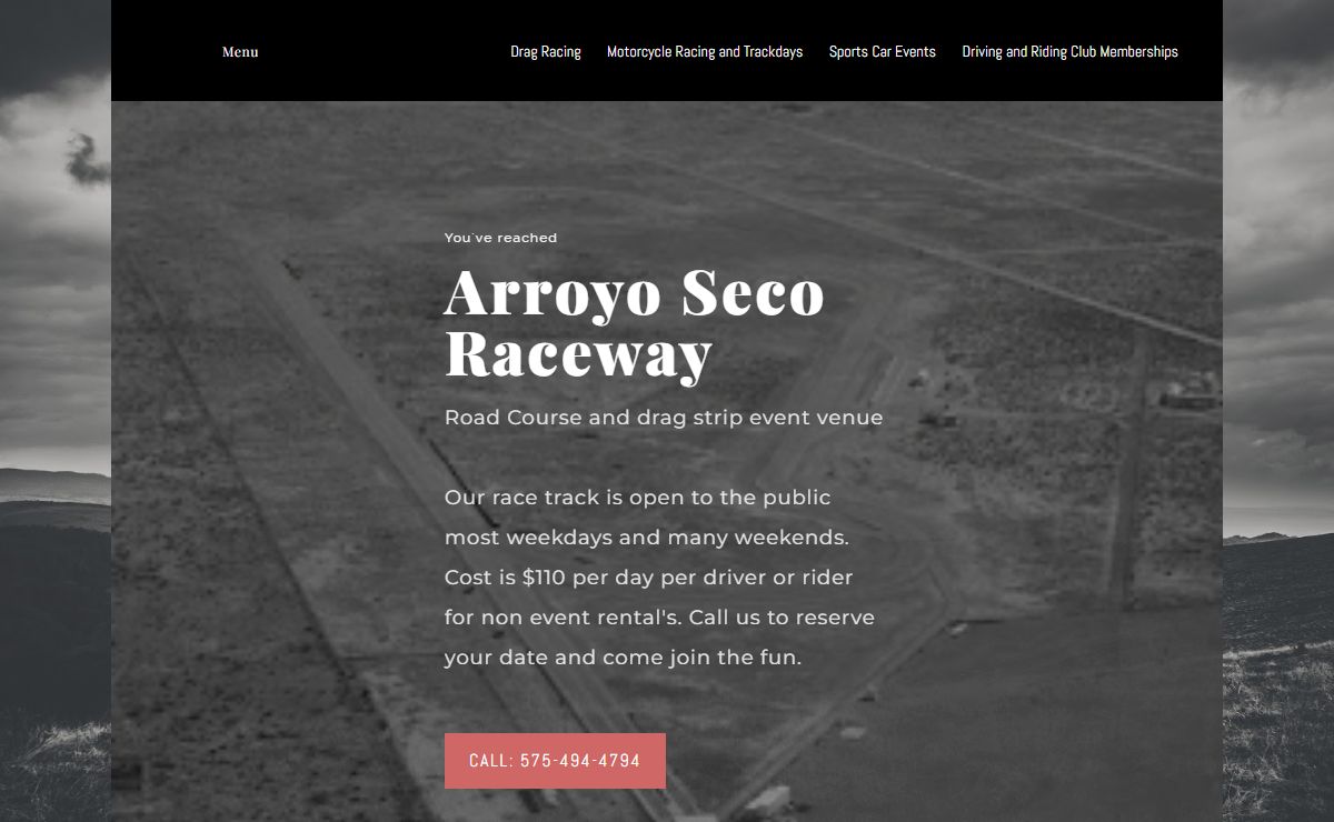 Arroyo Seco Raceway