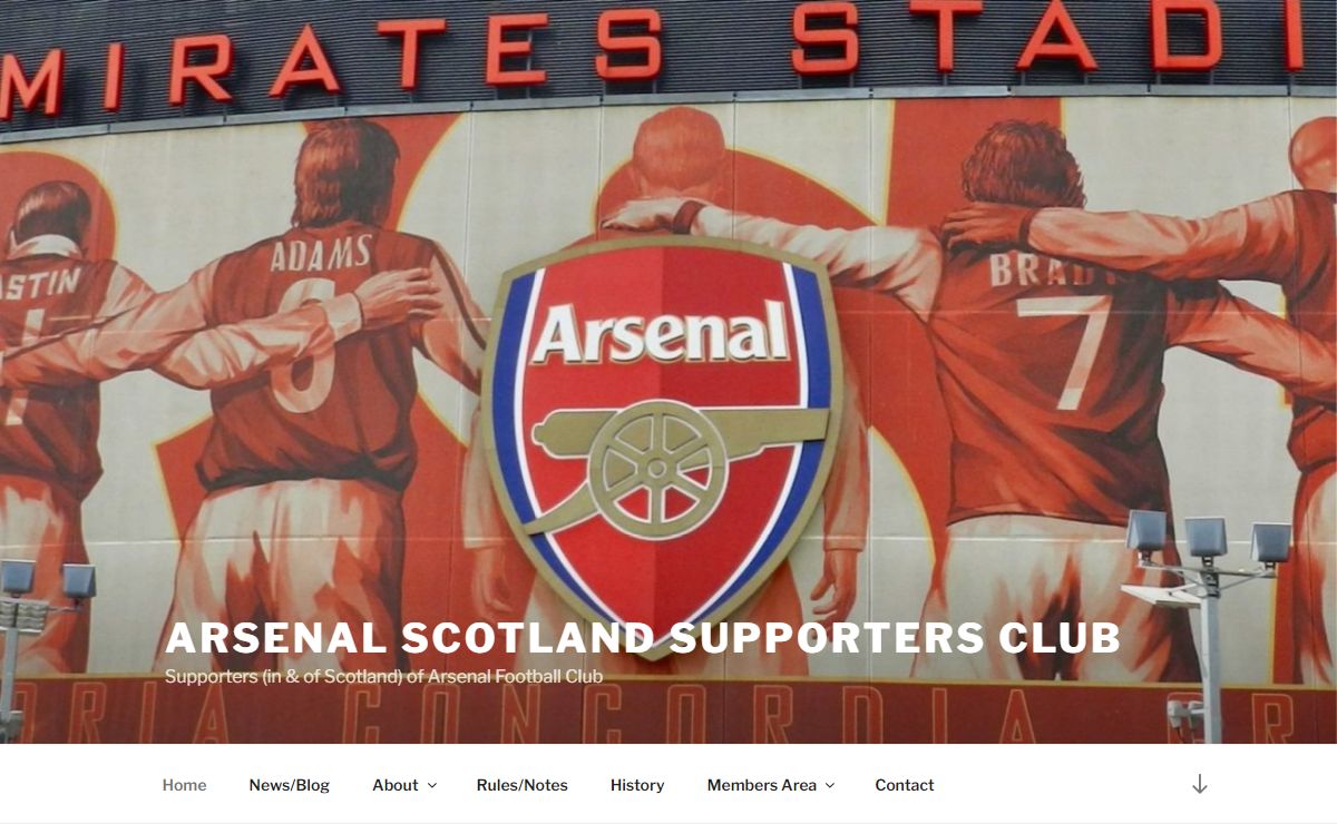 Home - Arsenal Scotland Supporters Club