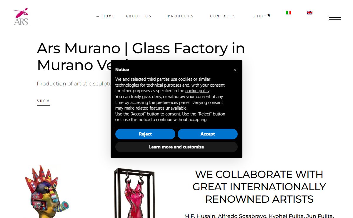 Ars Murano - Murano Glass Factory