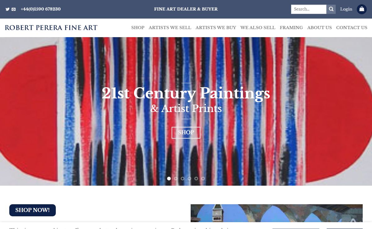 Robert Perera Fine Art - Fine Art Dealer and Buyer