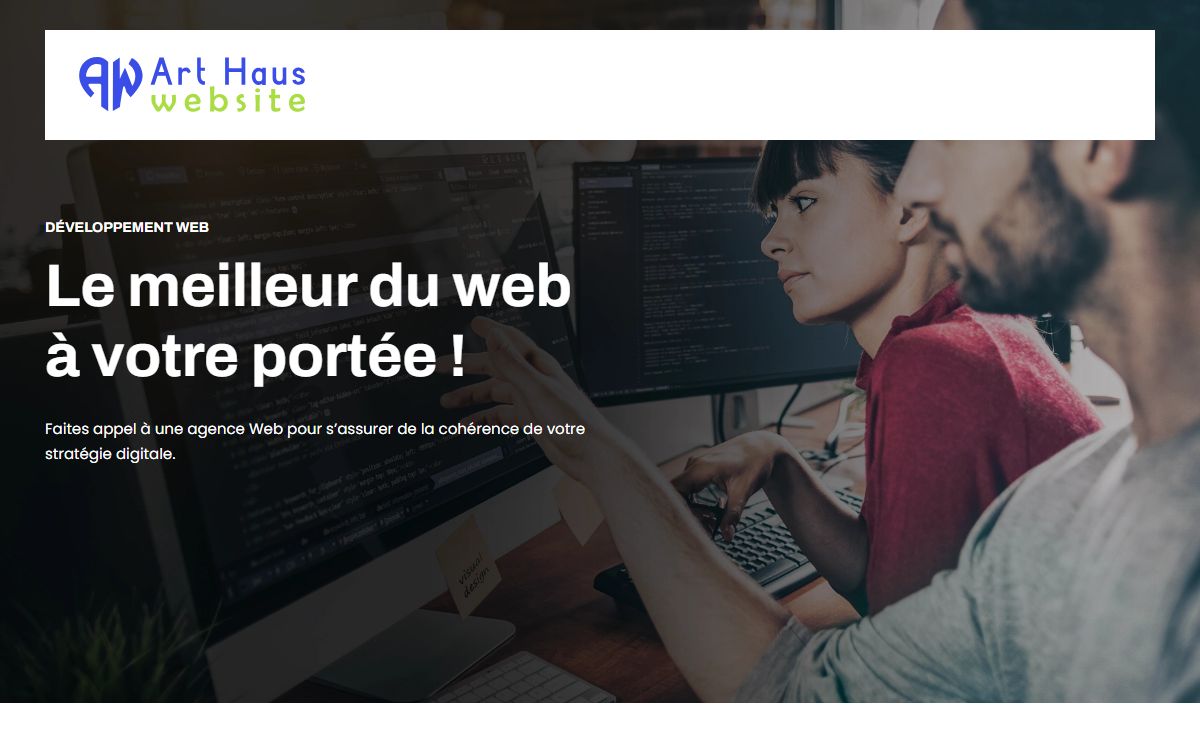 Un projet web réussi entre vos mains  !