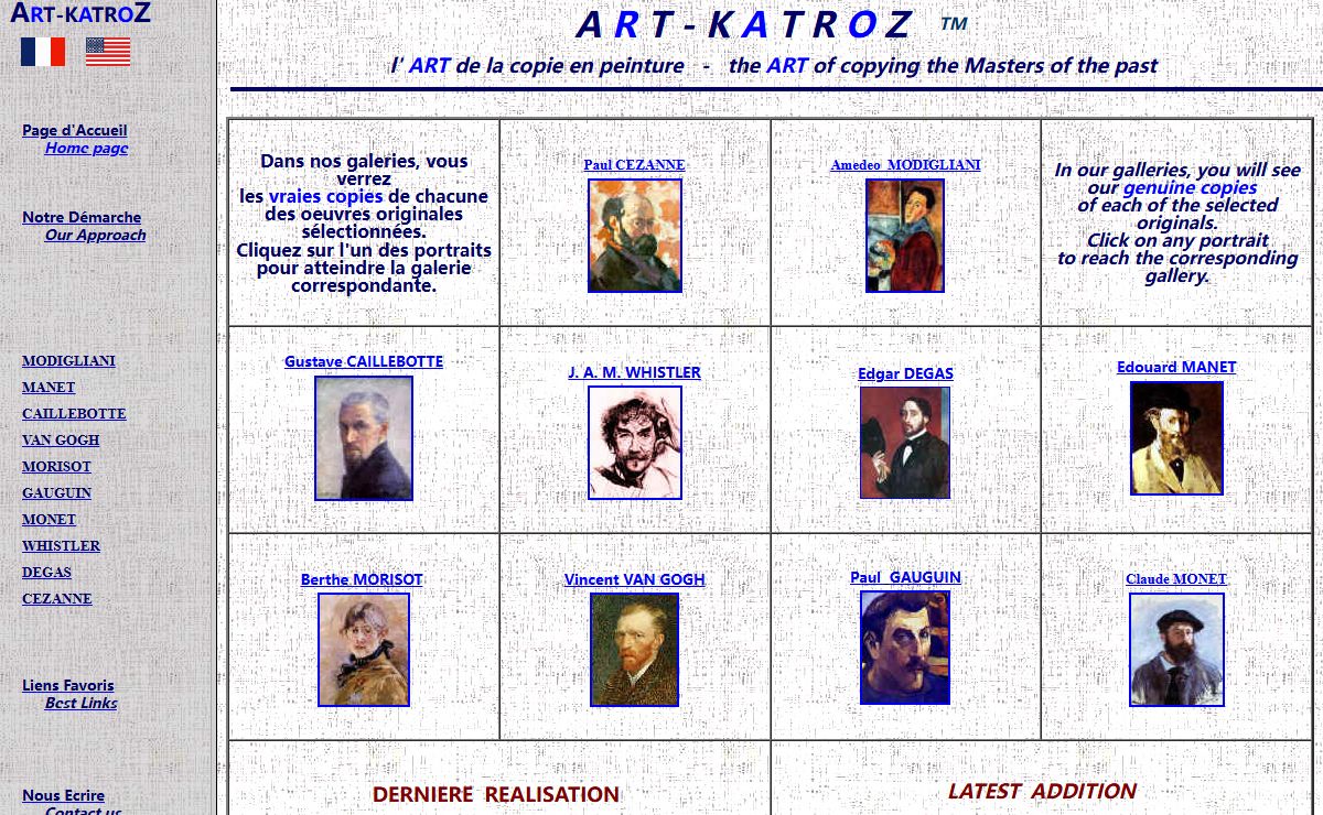 art-katroz : l'art de la reproduction - the art of reproduction