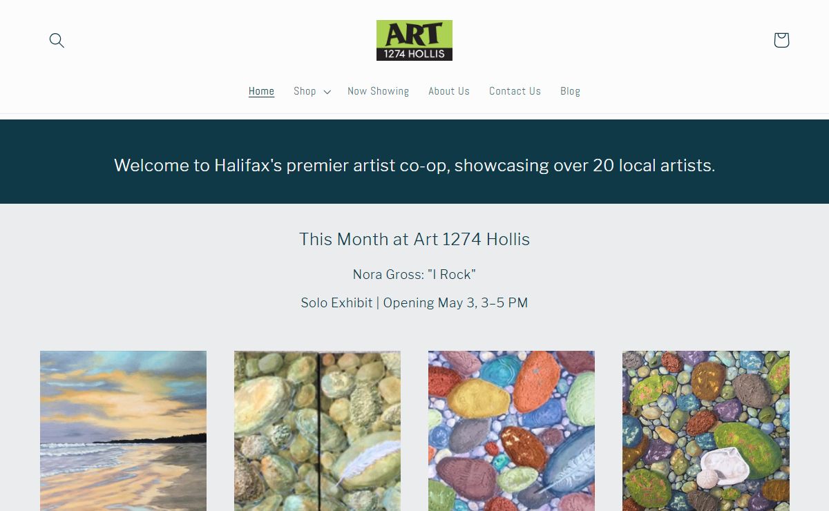 Nova Scotia Art Gallery | Art 1274 Hollis | Local Art Halifax