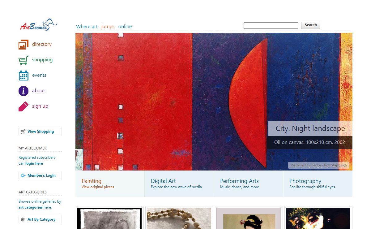ArtBoomer – The World's Art Gallery