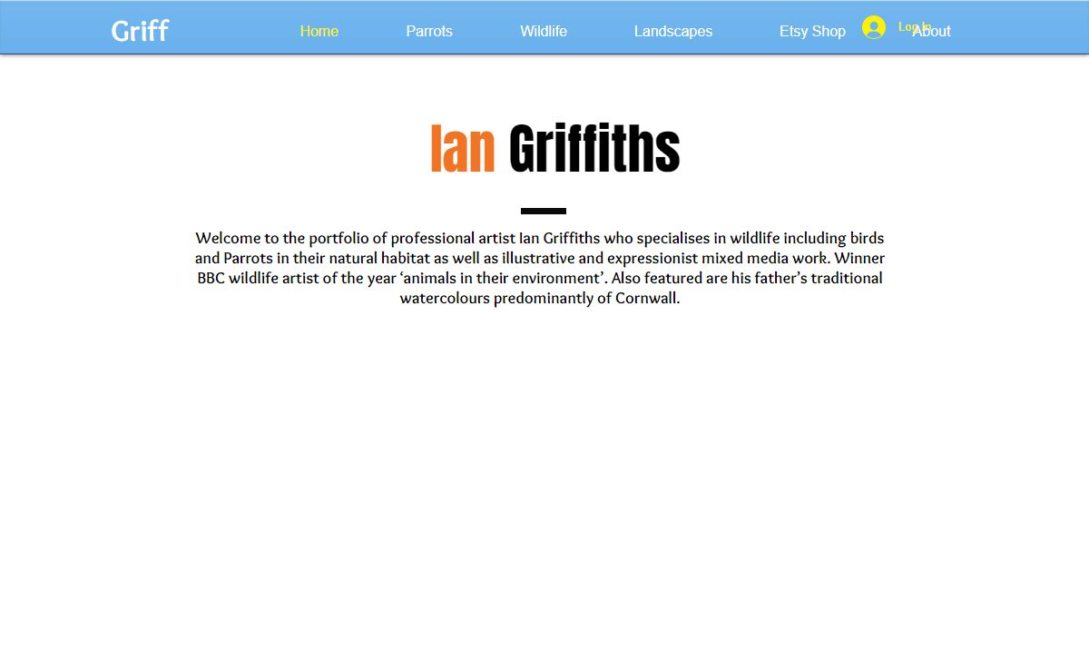 Cornwall Artist | Wildlife art by Ian Griffiths