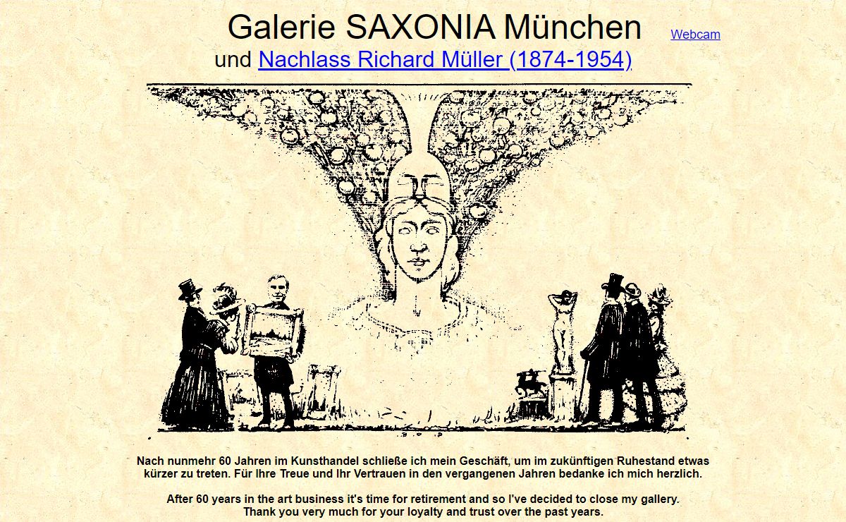GALERIE SAXONIA - Alte und Neue Kunst, Frank C. Kempe, München