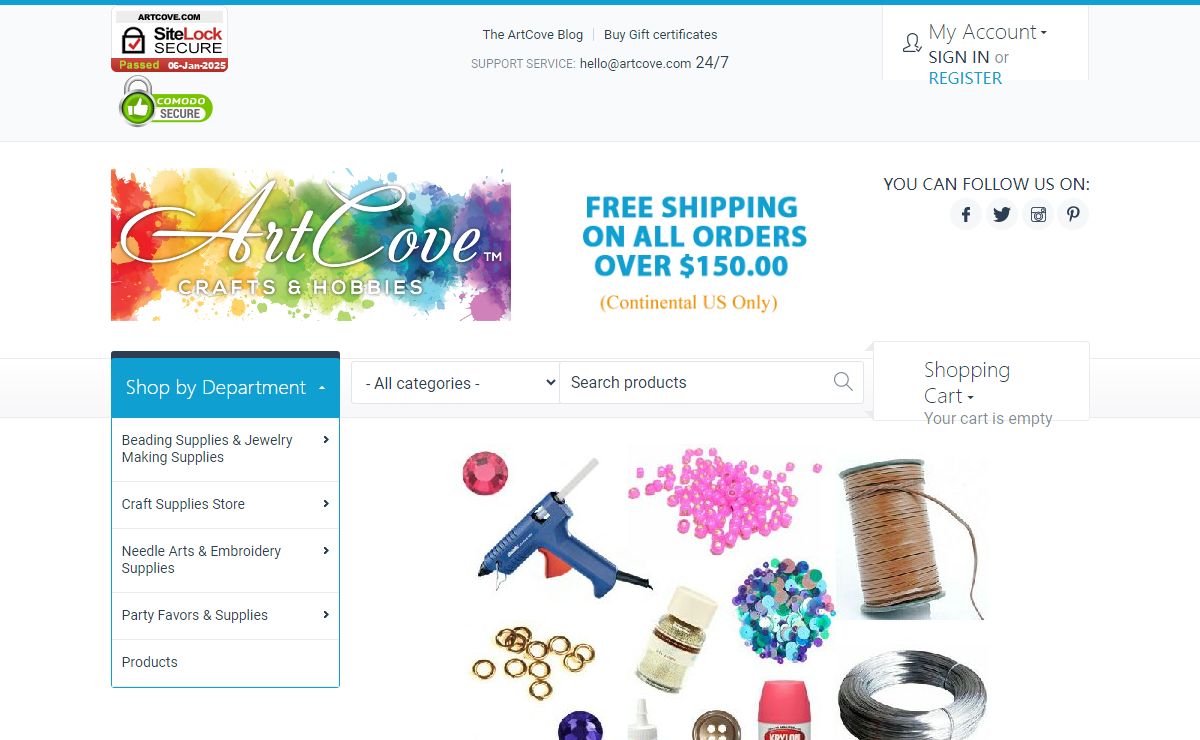 Art Cove Online Craft Store
