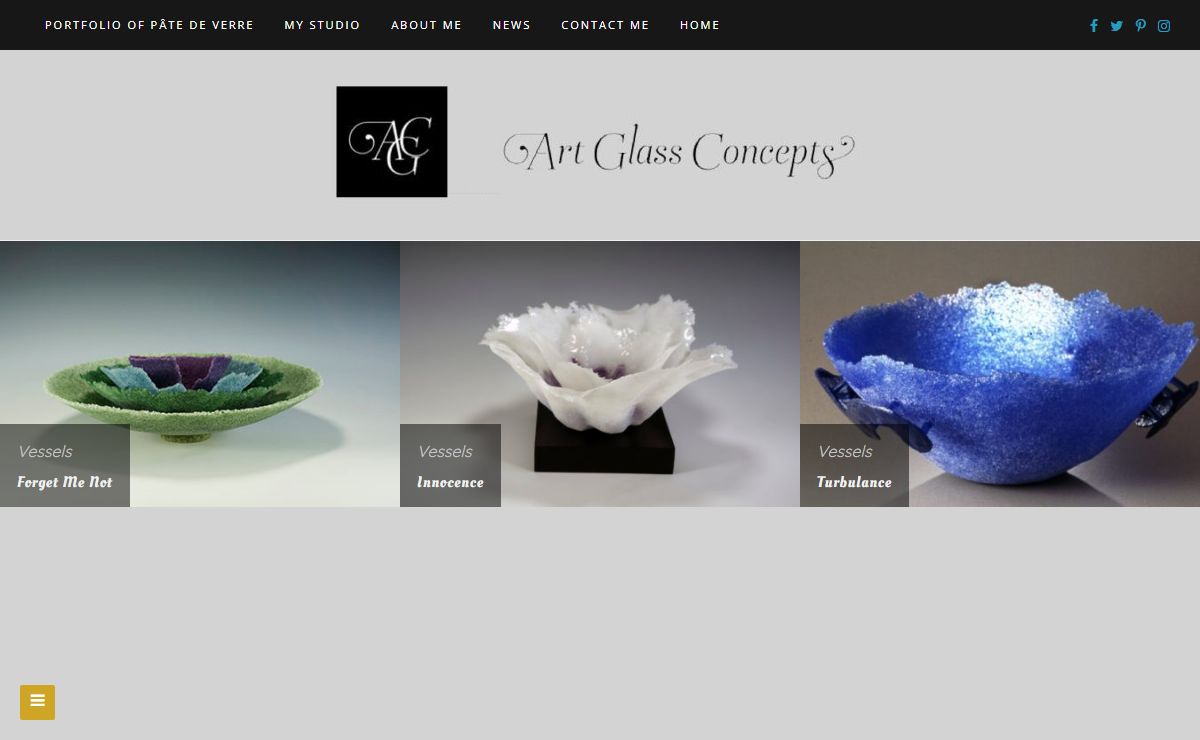 Pate de Verre Delores Taylor(c) - Pate de Verre