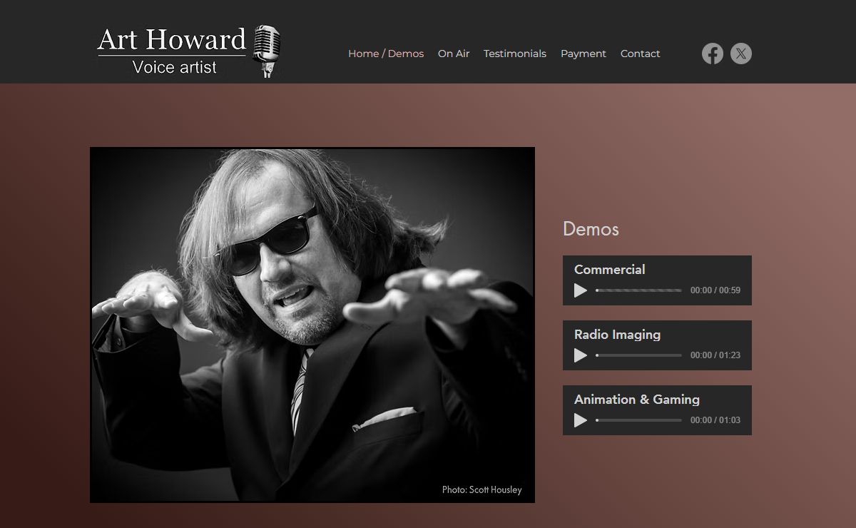Art Howard - Voice artist