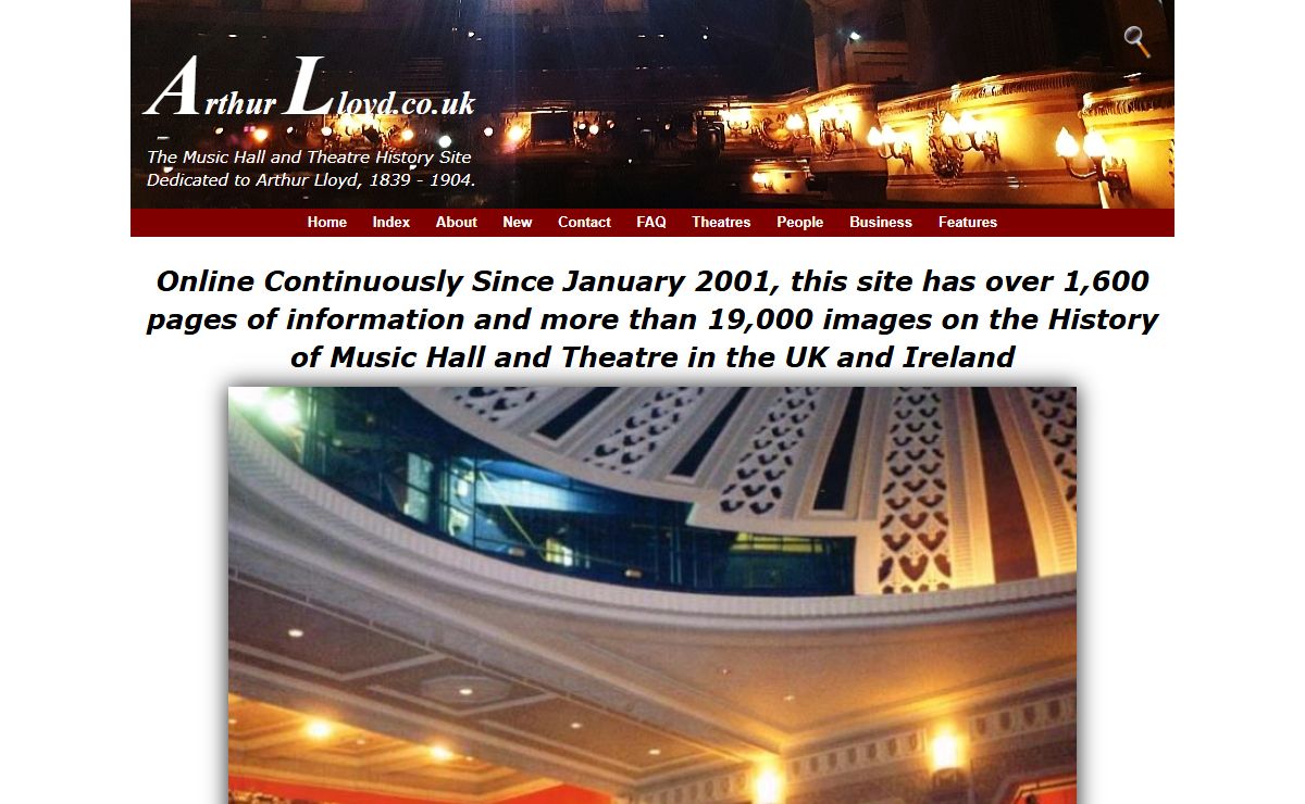 Welcome to Arthur Lloyd.co.uk