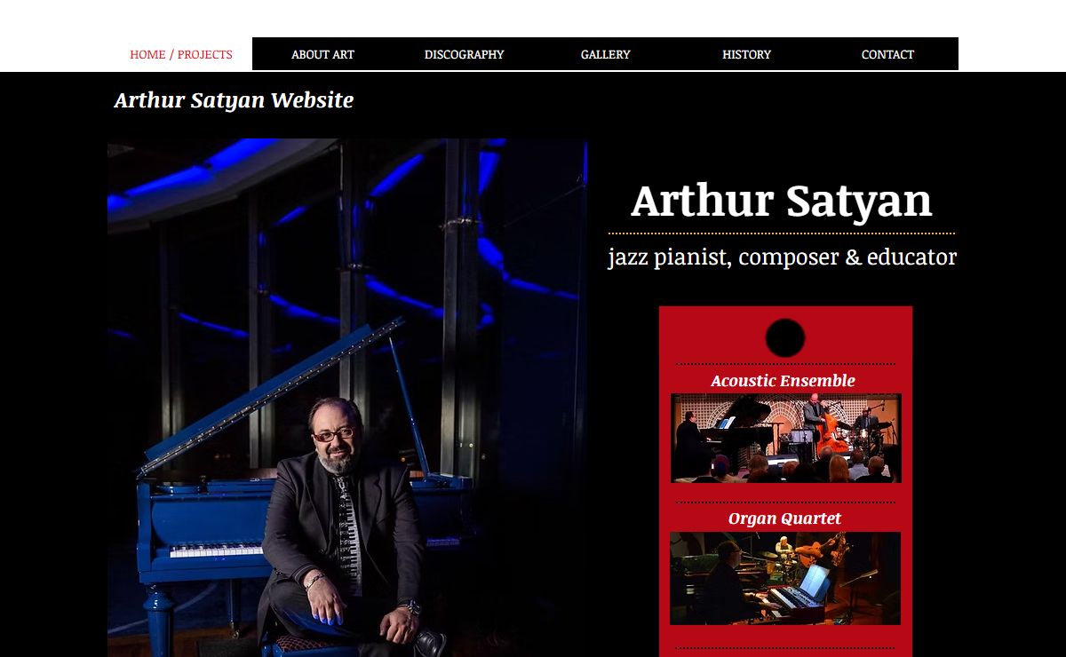 Arthur Satyan | Jazz Pianist & Composer