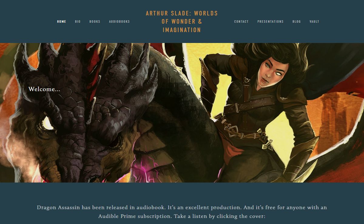 Arthur Slade: Worlds of Wonder & Imagination