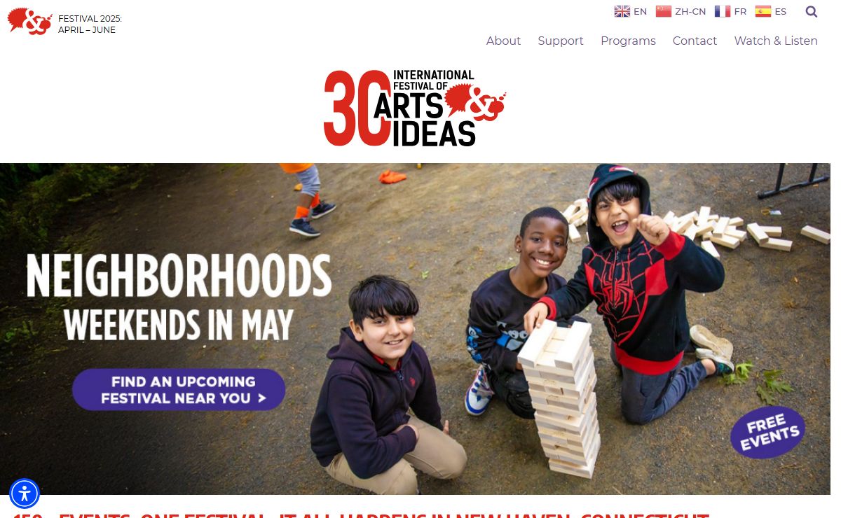 International Festival of Arts & Ideas - New Haven, Connecticut
