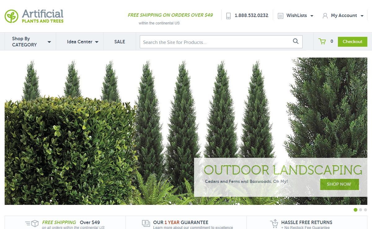 Artificial Plants and Trees | Artificial Trees | Silk Plants