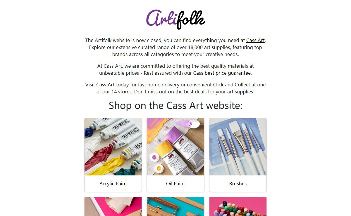 Artifolk Art Supplies