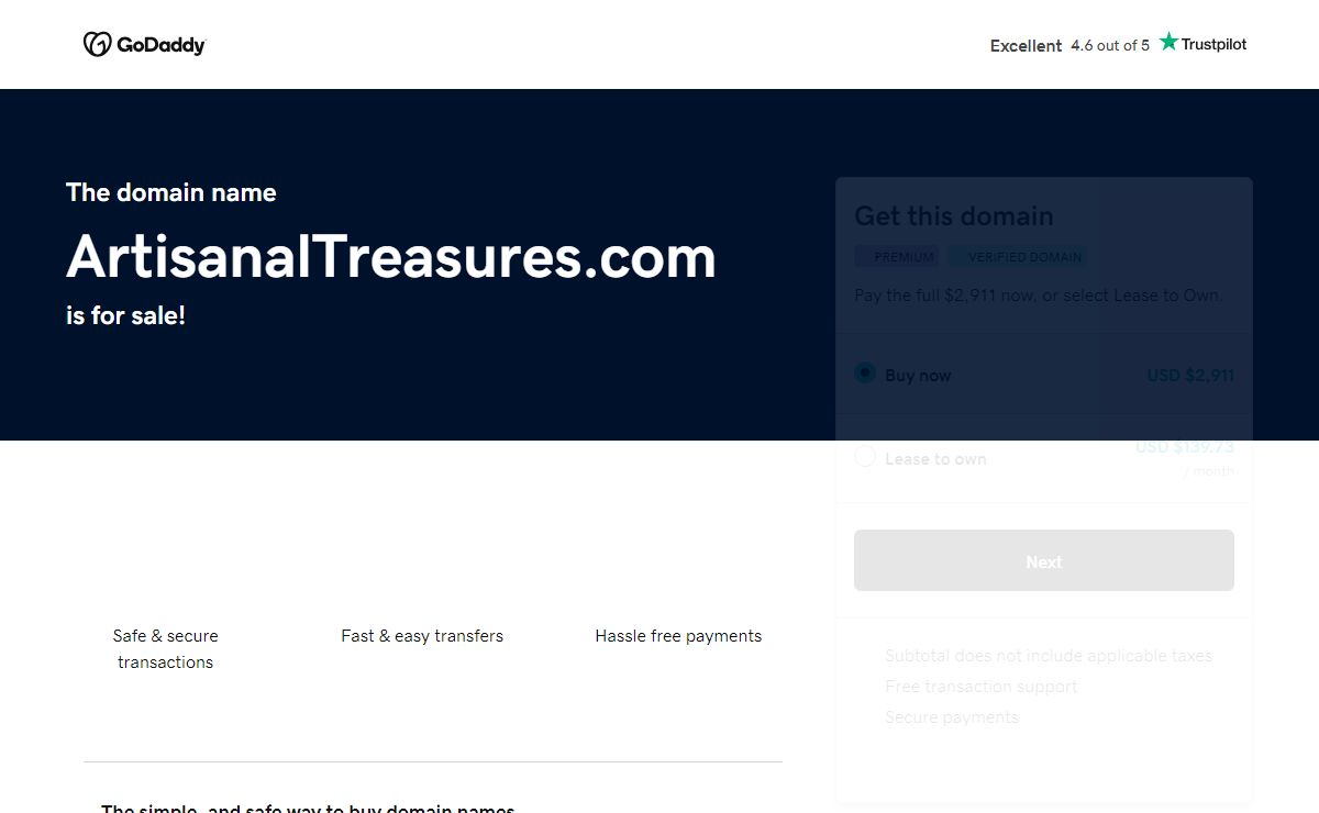artisanaltreasures.com