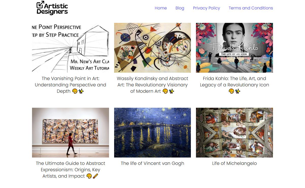 Artistic Designers | Art + Design
