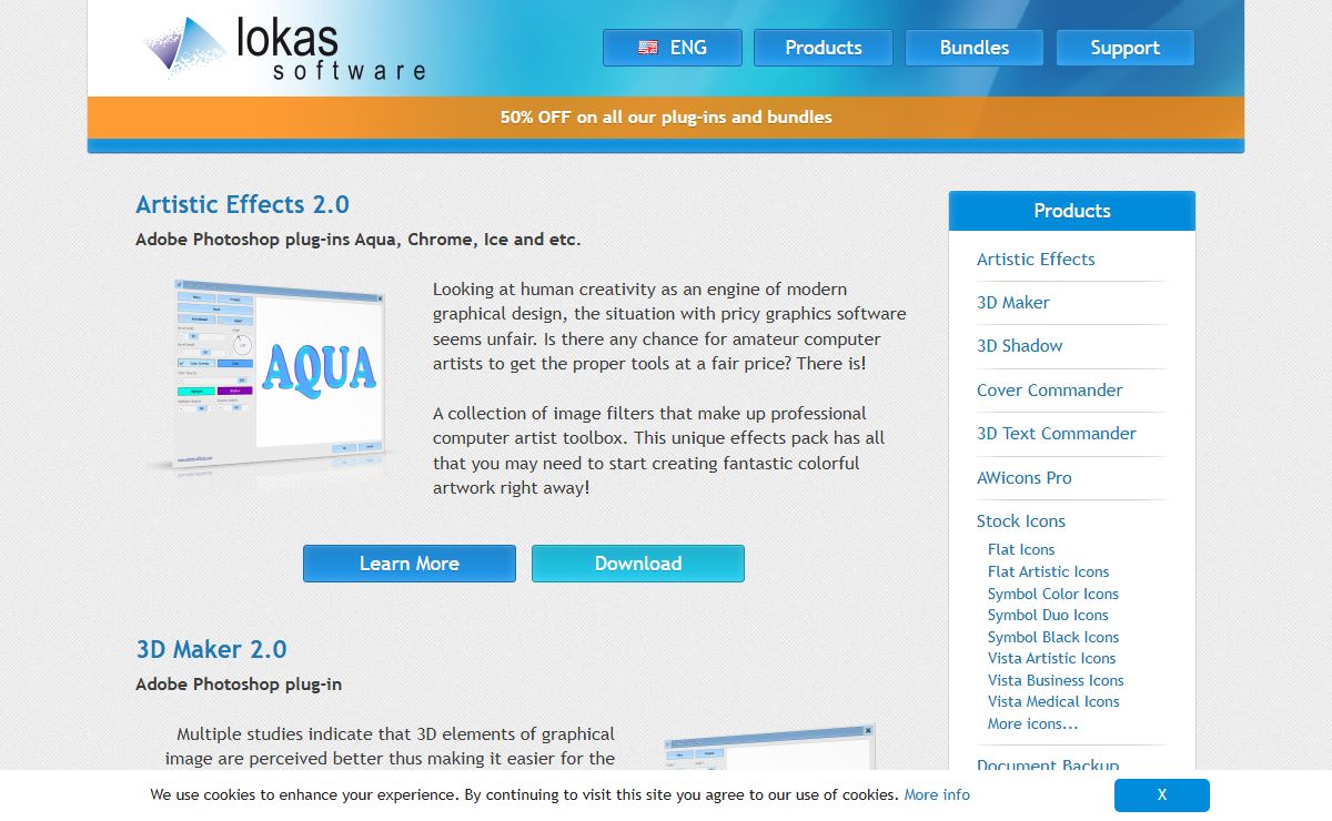 Photoshop Plug-ins, PaintShop Pro Plugins - Lokas Software