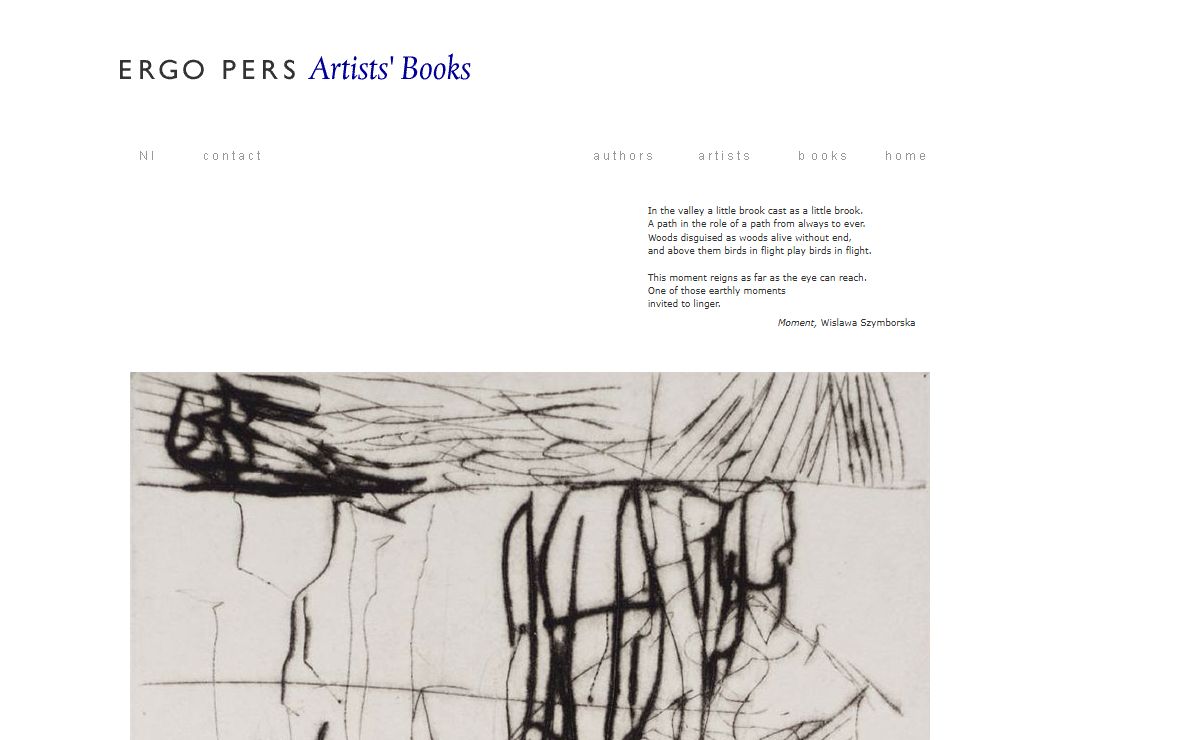 Ergo Pers, publisher of artists' books