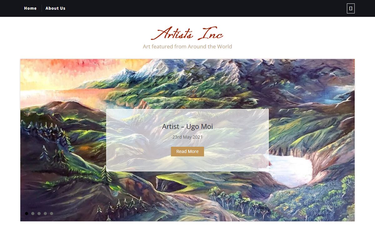 Artists Inc – Art featured from Around the World