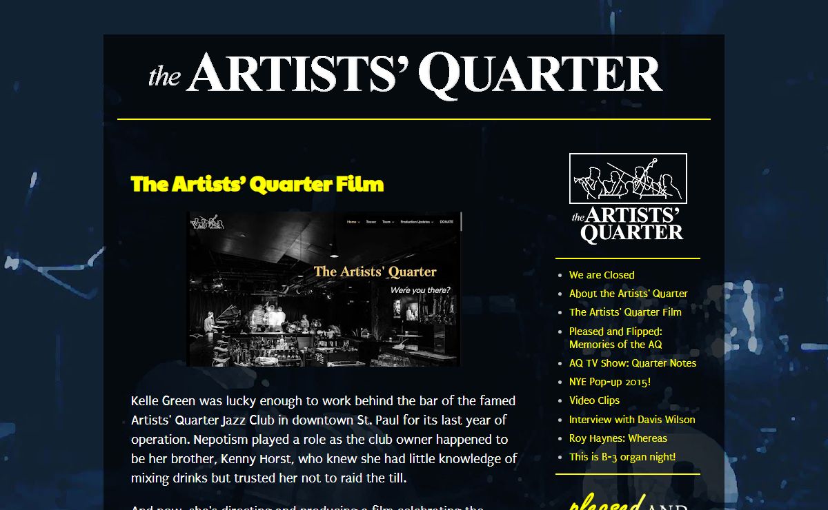 the Artists' Quarter
