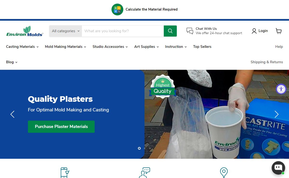 EnvironMolds | Lifecasting, Body casting, Alginates and Mold Making