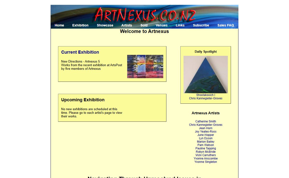 Artnexus New Zealand Art Online