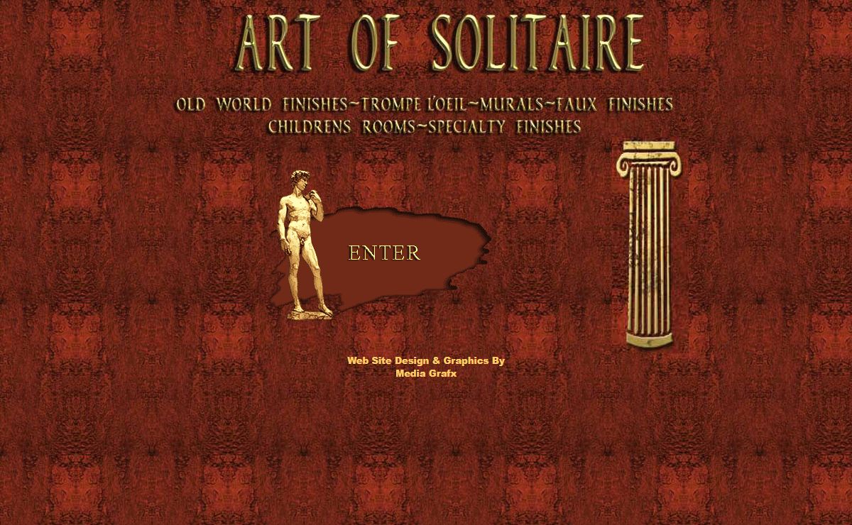 Art Of Solitaire Trompe L'oeil,Murals,Faux Finishes
