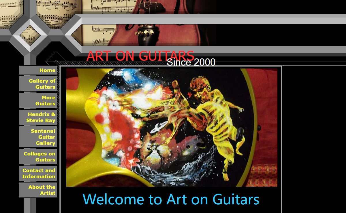 ART ON GUITARS