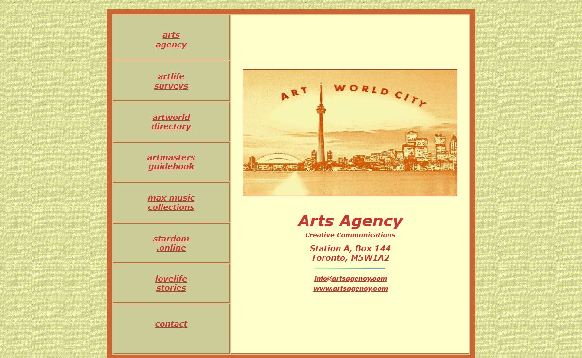 ARTS AGENCY.com