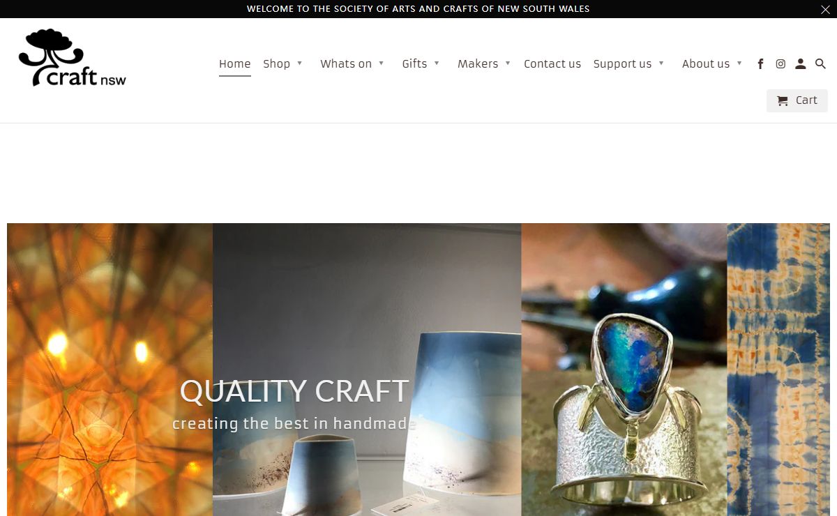 Craft NSW. Finest in handmade craft.