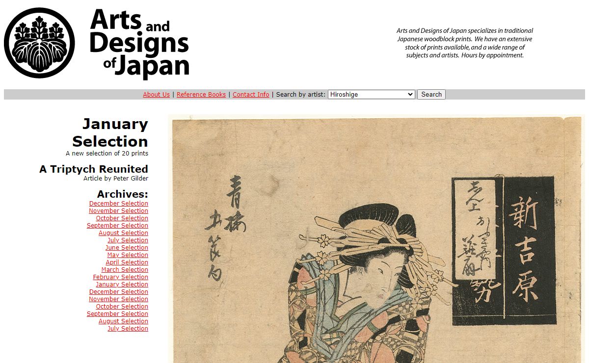 Arts and Designs of Japan: Japanese Woodblock Prints (Ukiyo-e)