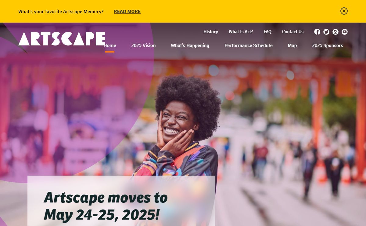 Artscape moves to May 24-25, 2025! - BOPA