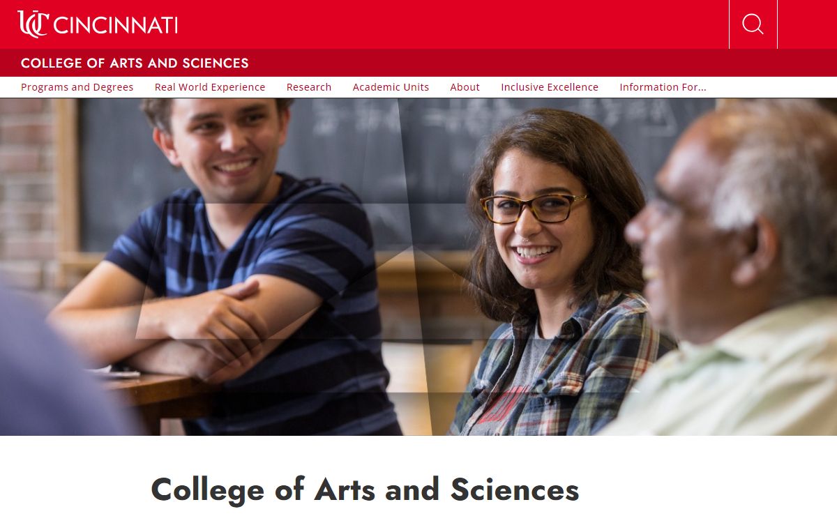 College of Arts and Sciences | University of Cincinnati