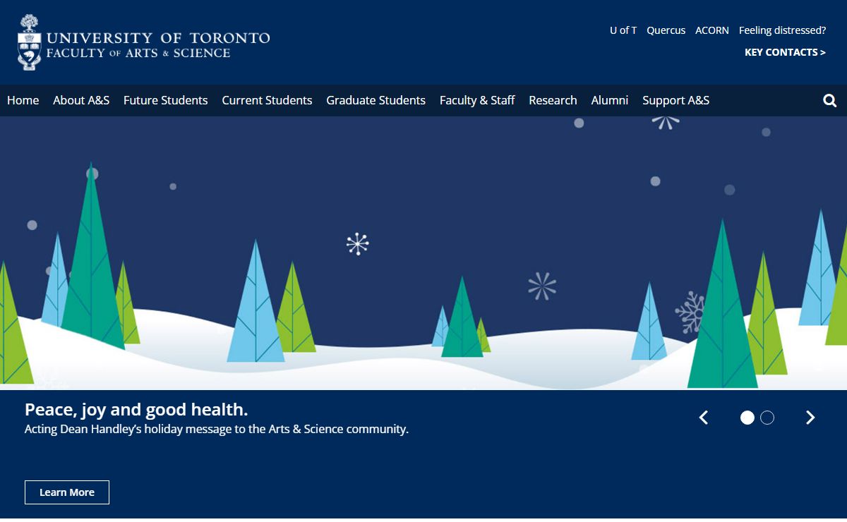 Faculty of Arts & Science | University of Toronto