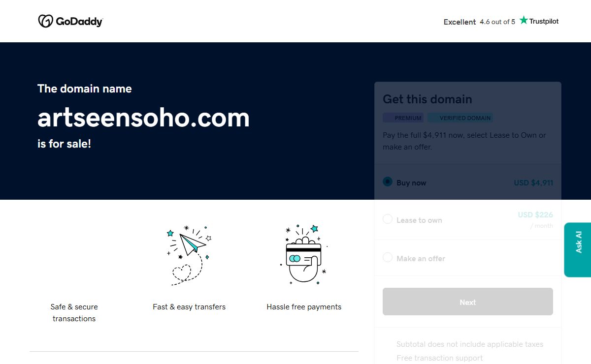 artseensoho.com
