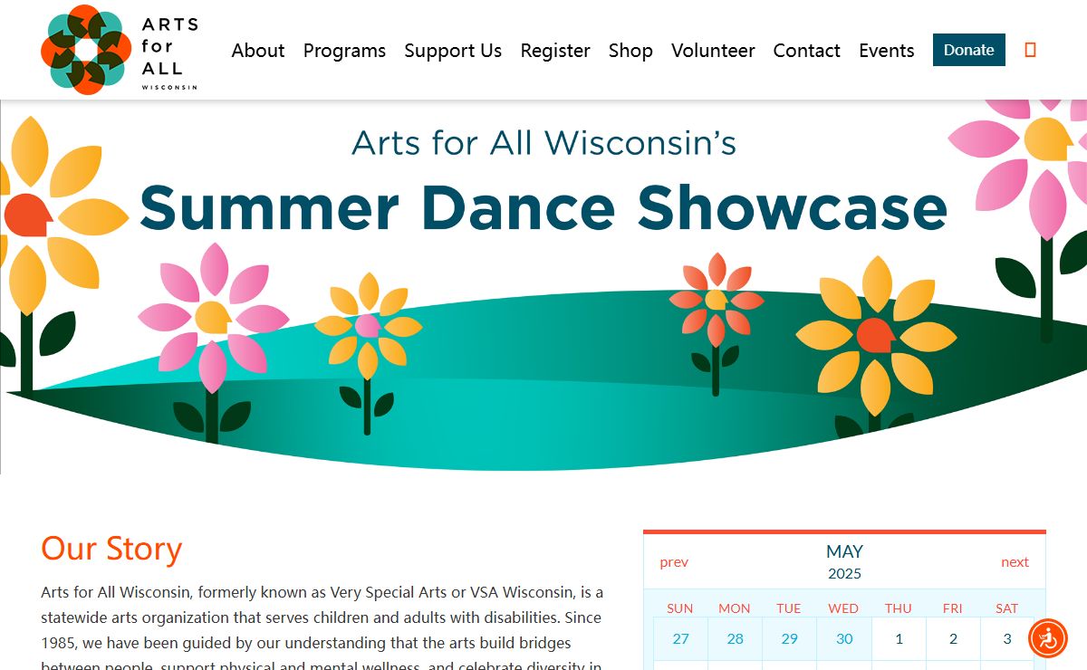 Arts for All Wisconsin > Home