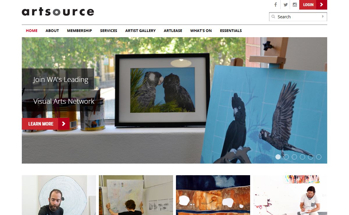 Artsource - Artsource - Visual Artists of Western Australia