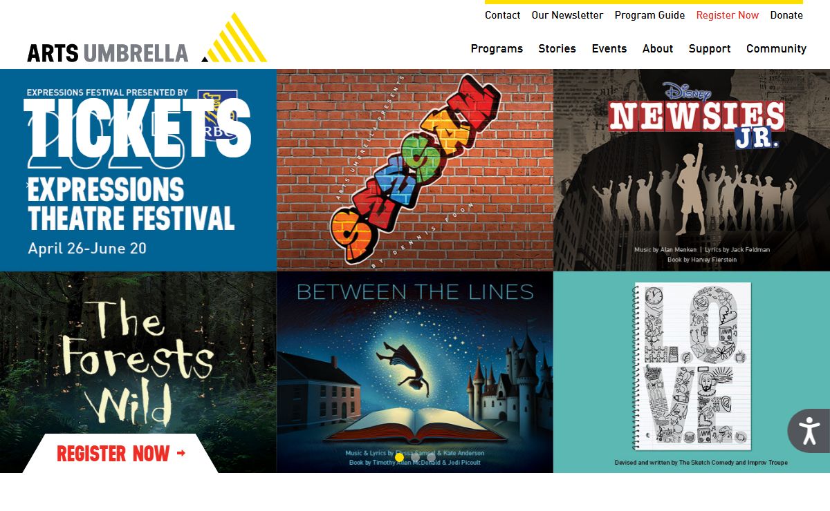 Dance | Theatre | Music | Art & Design Classes | Arts Umbrella