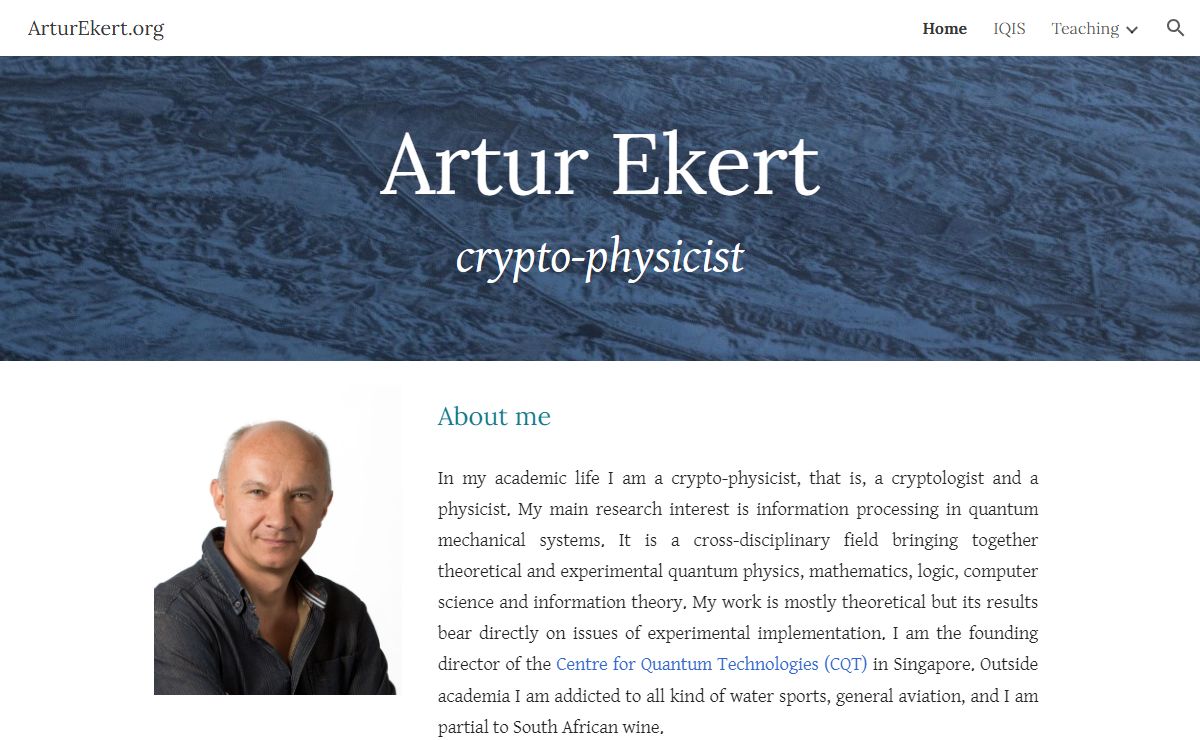 ArturEkert.org