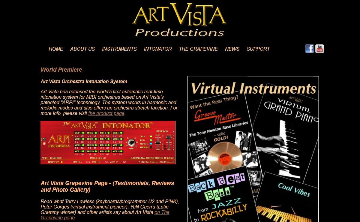 Art Vista Sampled Instruments