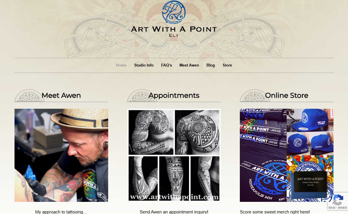 Art With A Point – Custom Tattoo Studio