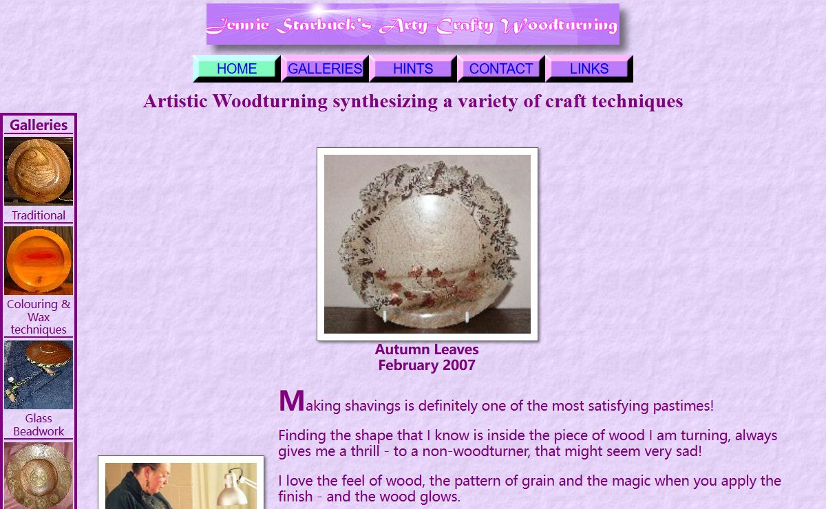 Arty-Crafty Woodturning