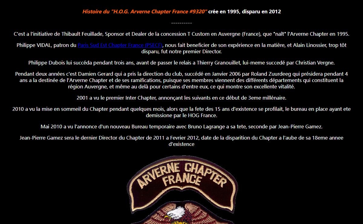 HOG - Arverne Chapter France