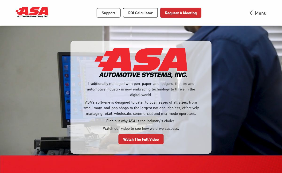 Trusted Tire Business Management Software Solutions | ASA