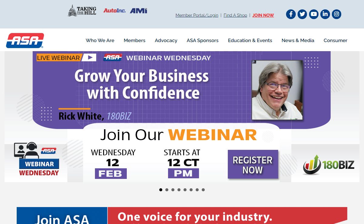 Home - Automotive Service Association - National