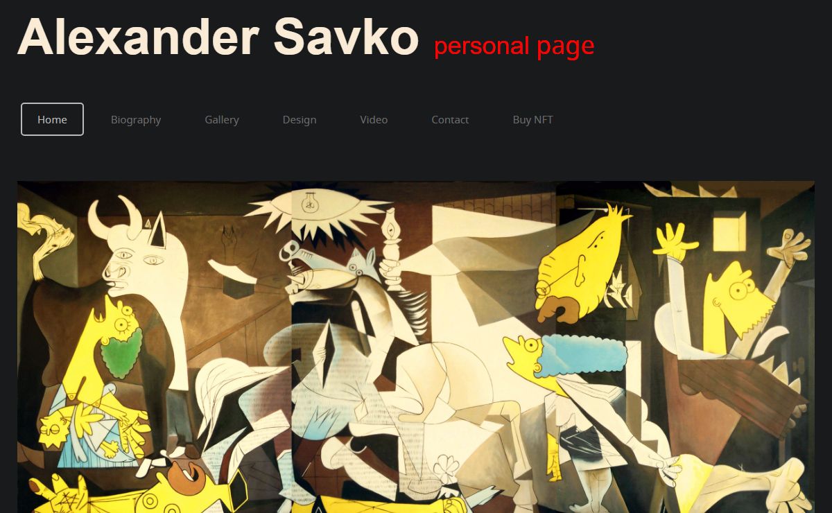 Alexander Savko personal page
